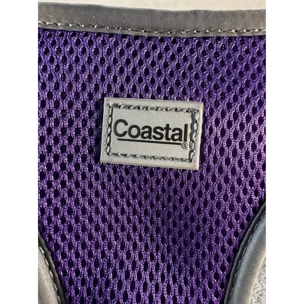 🐶NEW W/O tags- Coastal purple dog harness size MEDIUM